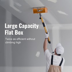 Tasolaatikko alumiiniseos 10 tuuman kipsilevyille mutasuoja ja 2 ruostumatonta terää