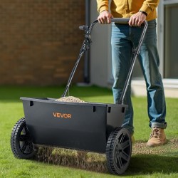 Pudotuslevitin 22,6 kg 460 mm levitysleveys 10 tuuman ilmakumirenkaat siemenille lannoitteille