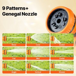 Seinäasennettava lukittava puutarhaletkukela kolmekymmentä metriä kaksitoista millimetriä automaattinen sisäänkelaus yhdeksän