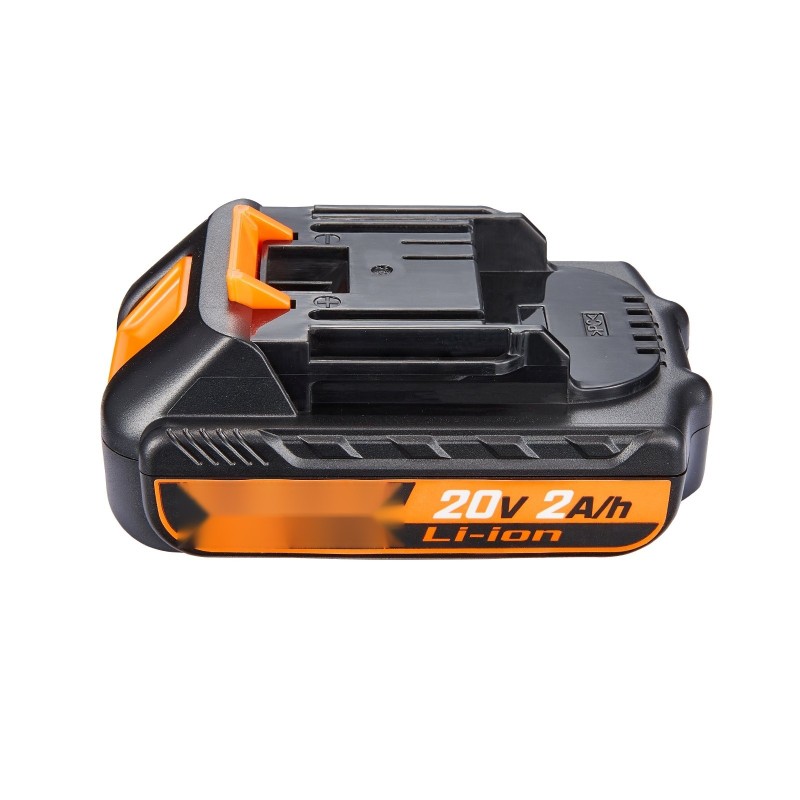 Litiumioniakku 20V 2000mAh sähkötyökaluille 20A enimmäislähtövirralla nopealla latauksella