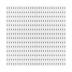 Muovinen reikätaulusarja 280 x 280 mm 4 paneelia valkoinen