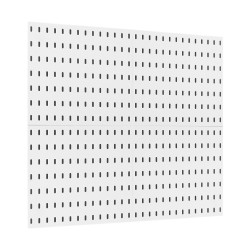 Muovinen reikätaulusarja 280 x 280 mm 4 paneelia valkoinen