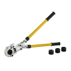 Käsikäyttöinen teräsputkipuristin 16–32 mm neljällä leukasarjalla PPR PEX PB PE PAP putkille