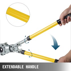 Putkien puristuspihdit teräs 16–32 mm 8 leukaa PB ja PE