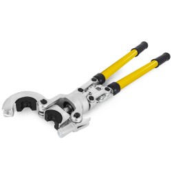 Käsikäyttöinen putkipuristin halkaisija 12–32 mm 8 vaihdettavaa leukaa 360 astetta kääntyvä pää