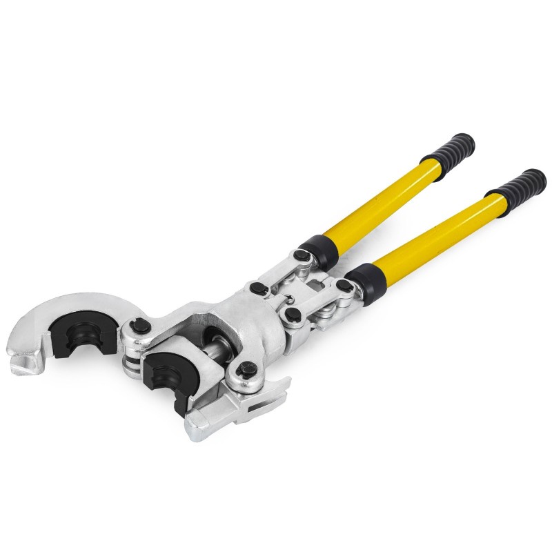 Käsikäyttöinen putkipuristin halkaisija 12–32 mm 8 vaihdettavaa leukaa 360 astetta kääntyvä pää