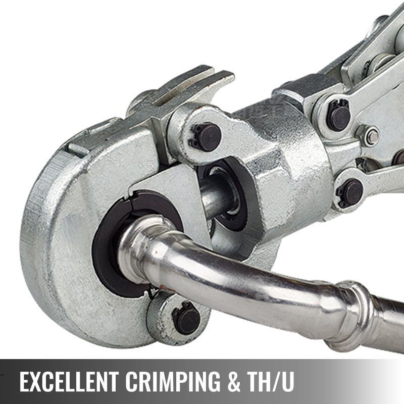 Hydraulinen puristuspihdi 6 tonnin puristusvoima putkikoot 16–32 mm PEX PB PPR PE