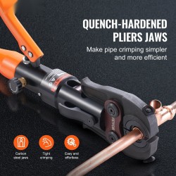 Hydraulinen putkien puristustyökalu alumiiniseos viisi leukaa eri putkikokoihin kupariputkille