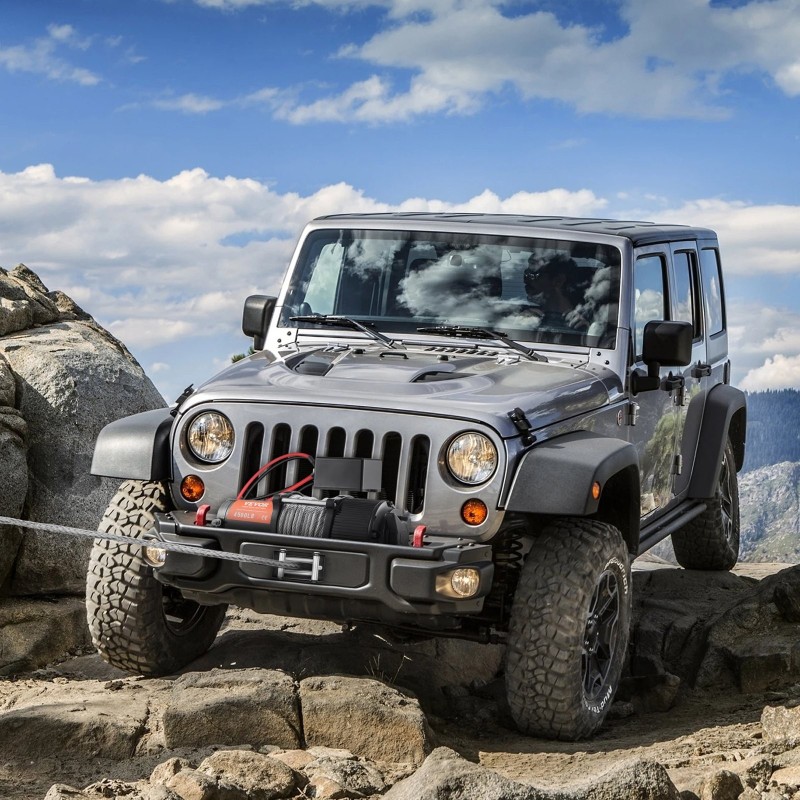 Sähkövinssi 12V 2041 kg vetokyky 19-säikeinen teräsvaijeri IP55 langaton ohjain