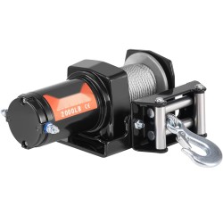 Sähkövinssi ATV ja UTV 907 kg 12V teräsvaijeri IP55 johdollinen kaukosäädin