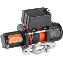 Sähkövinssi 2722 kg vetokyky 12V synteettinen köysi IP55 langaton kaukosäädin