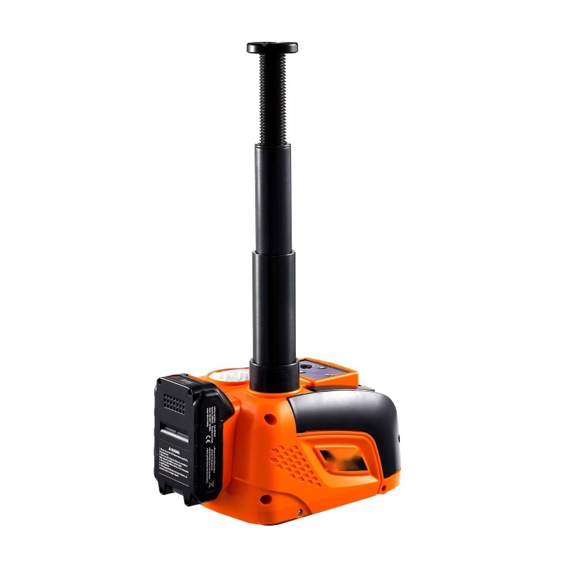 Sähköinen viiden tonnin saksitunkki ja mutterinväännin kirkkaalla LED-valolla työkalulaukulla kauko-ohjauksella