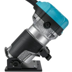 Puujyrsin 710 watin alumiiniseosrunko kallistettava ja upotettava pohja kolmella holkilla