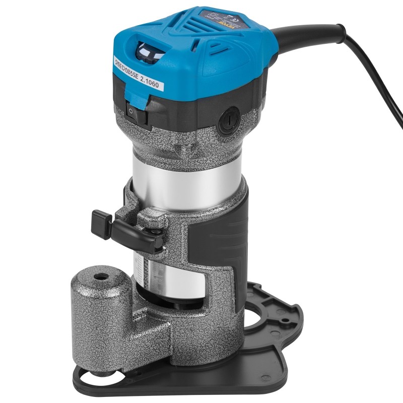 Kompakti puujyrsin 800W painevalettu alumiinirunko 10000–30000 kierrosta minuutissa neljällä pohjalla