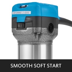 Kompakti jyrsin 800W 220V 6,35 ja 9,5 mm istukat syväys ja kallistusjalustalla