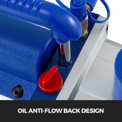 Tyhjiöpumppu 2,5CFM 1/4HP yksivaiheinen 220V 50Hz kylmäaine- ja ilmastointihuoltoon