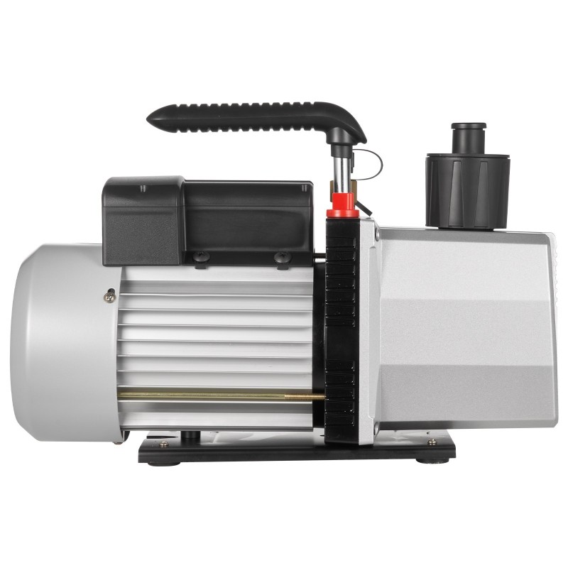 Kaksivaiheinen roottorityhjiöpumppu 483 l/min 0,75 hv valualumiinirunko 0,3 Pa