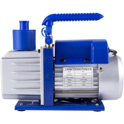 Yksivaiheinen alumiinirunkoinen kylmäaineiden tyhjiöpumppu kolmasosa hevosvoimasta kolmiventtiilinen manometrisarja