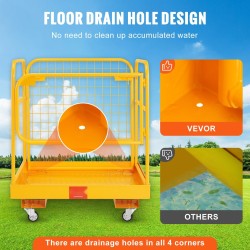 Trukkityötaso taitettava sinkitty teräsrakenne kantavuus 544 kg 92 x 92 cm