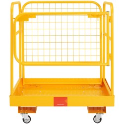 Trukkityötaso taitettava sinkitty teräsrakenne kantavuus 544 kg 92 x 92 cm