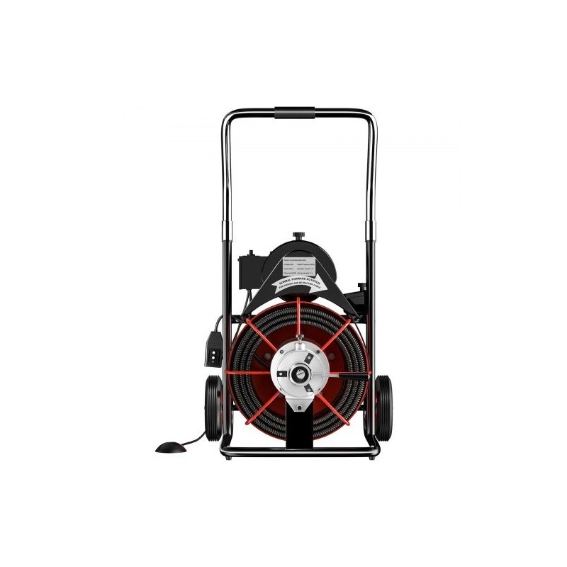 Sähköinen viemärinavauskone 15 m 13 mm kaapelilla 370 wattia 25–100 mm putkille