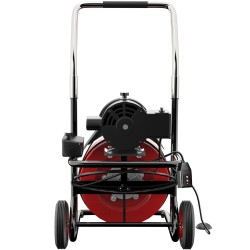 Sähköinen viemärin puhdistuskone 23 m 10 mm teräsydinkaapelilla 25–100 mm putkille