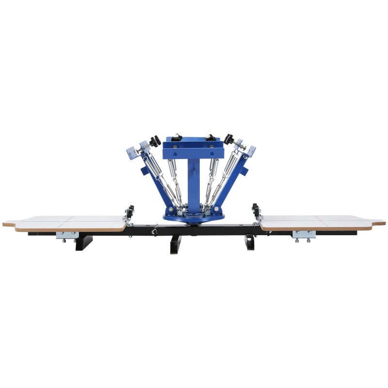 Silkkipainoprässi 4 väriä 2 asemaa 360 astetta paletti 54 x 45 cm