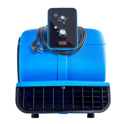 Lattiaerotin polypropeenirunkoinen kannettava kuivaus- ja viilennyspuhallin kolmella nopeudella säädettävillä kulmilla