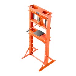 Hydraulinen verstaspuristin 20T H-runkoinen paksunnettu teräs lattiamalli säädettävät puristuslevyt taivuttamiseen oikaisuun