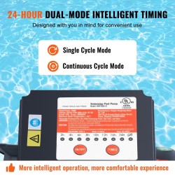 Hiekkasuodatinpumppu 400 millimetriä 18000 litraa tunnissa 850 wattia kotikäyttöön ja kevyeseen ammattikäyttöön