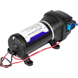 Kalvovesipumppu 12 voltin valurautarunkoinen automaattinen itseimevä 17 litraa minuutissa maksimipaine 2 76 bar