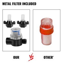 Makean veden kalvopumppu 12 V polypropeenirunko 11 l/min 3,8 bar