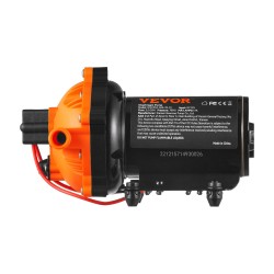 Kalvovesipumppu 12 V tasavirta itseimevä 5 5 GPM 70 PSI painekytkimellä 1 2 MNPT