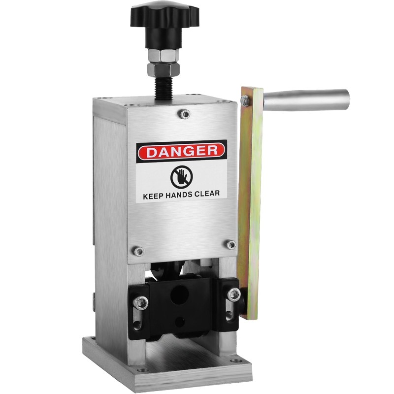 Manuaalinen johdonkuorintakone alumiiniseos 1,5–25 mm käsikampi poraliitäntä vaihdettava terä