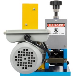 Sähkökäyttöinen siirrettävä johdonkuorintakone alumiiniseosrunko 1 5 25 mm 180 W kuparin kierrätykseen