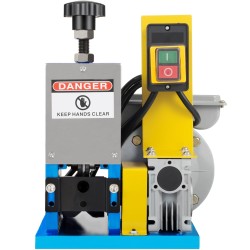 Sähkökäyttöinen siirrettävä johdonkuorintakone alumiiniseosrunko 1,5–25 mm 180 W kuparin kierrätykseen