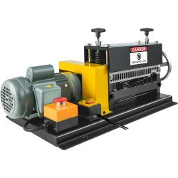 Automaattinen pöytämallinen johdonkuorintakone teräsrunko 400W 1 5 38 mm 10 terää kuparin kierrätykseen