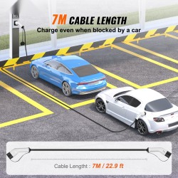 Tyyppi 2–Tyyppi 2 kolmivaiheinen latauskaapeli 7 m 22 kW IP66