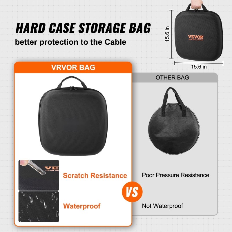 Tyyppi 2 3-vaiheinen 5 m 11 kW 16 A latauskaapeli IP66