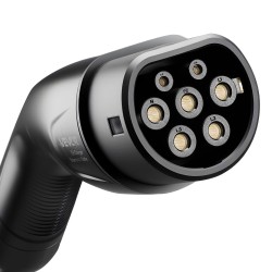 Jatkojohto sähköautolle tyyppi 2 10 m 32 A 22 kW IP65