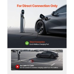 Type 2 -sähköauton latausjatkojohto 10 m 11 kW 3-vaiheinen IP65