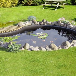 EPDM-allaskalvo 4,6 x 6 m 1,5 mm musta puutarha- ja koilammikoille