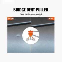 Lommonpoistosarja auton koripeltien pienille ja keskisuurille lommille alumiini kumi vetäjillä kuumaliimapistoolilla