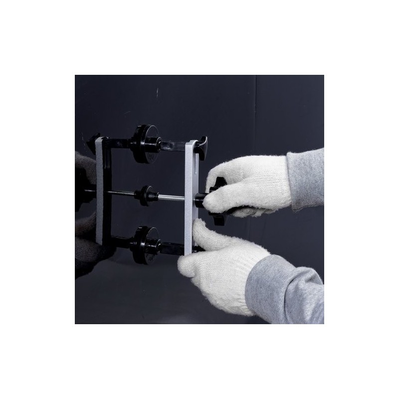 Siltamallinen lommonvetäjä sarja auton koripeltien oikaisuun alumiini ja ABS-muovi liimapistoolilla ja vetotapeilla