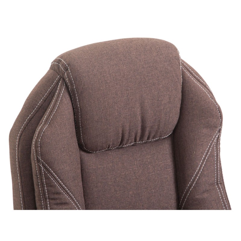 Ergonominen toimistotuoli säädettävällä jalkatuella ja selkänojalla