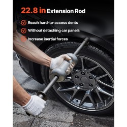 Lommonoikaisusarja liukuvasaralla kolmetoistaosainen kovametallinen jatkovarrella kuljetuslaukulla autoille