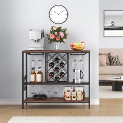 40 tuuman baarikaappi lastulevystä ja teräksestä 20 pullolle viinalasitelineellä