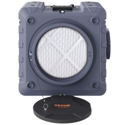 Ilmanpuhdistin 3-vaiheisella suodatuksella MERV10 hiilisuodatin H13 HEPA pinottava 800 CFM