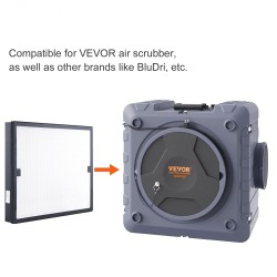 HEPA-ilmansuodatin 16 x 19 tuumaa vaihdettava valkoinen ilmanpuhdistimiin