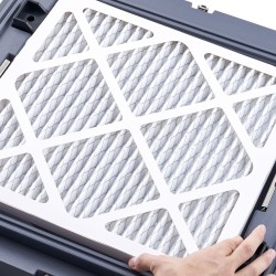 Esisuodattimet 5 kpl 400 x 400 x 20 mm valkoiset ilmanpuhdistimiin